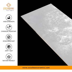 Aspect ciment Noir Argent Finition de sculpture brillante Mat Qualité de surface 60X120 Carreaux De Sol Carrelages De Porcelaine Sol Foshan - Product Image 6