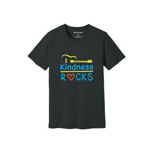 เสื้อยืดผ้าฝ้าย 100% พิมพ์ลายธีมความเมตตา น้ำหนัก 160-180 GSM มี 12 สีให้เลือก  รับออกแบบลายและตำแหน่งได้ตามต้องการ - Product Image 5