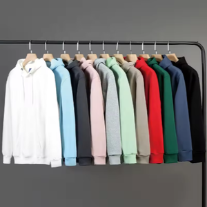 Sudadera con capucha unisex en blanco de 420G, sudadera con logotipo personalizado, venta al por mayor, sudaderas con capucha de calidad superior directas de fábrica en stock - Product Image 2