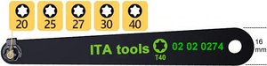 5pcs/set Industrial Grade Torx Bit <b>Spanner</b> DIY Steel OEM Taiwan Supplier - Product Image 3