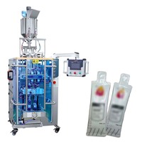 Machine automatique à 2 voies pour sachets à soufflet arrière de forme spéciale (camélia, huile d'olive), pour petits sachets, échantillons, pochettes cadeaux, facile à utiliser, pour emballage alimentaire en plastique