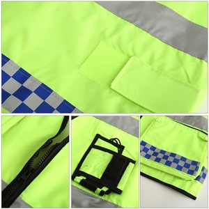 Hi Viz Work Shirts Construction Jacket Safety Vest <b>Reflective</b> Vest - Product Image 5