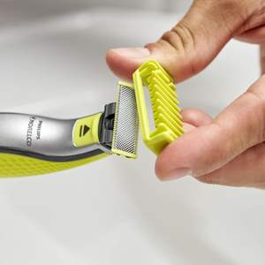 Para Norelco, Kit de Repuesto Original de Cuchillas de Acero Inoxidable de Doble Filo, Modelo 80732473 - Product Image 3