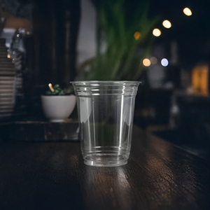 Tasses en plastique transparentes jetables Quang Quan 16oz & 24oz boissons à paroi unique PP clair 95mm pour jus café thé - Product Image 4