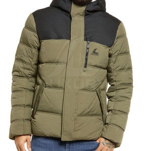 Veste matelassée à col montant et logo frontal, qualité supérieure, très confortable pour l'hiver, pour homme, décontractée, en vente en ligne - Product Image 3