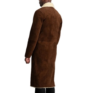 Manteau en cuir de vache de luxe pour homme, cuir régulier, qualité supérieure, col montant décontracté, capuche, respirant, automne, devant - Product Image 6