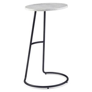 Table de salon au design unique avec plateau en marbre blanc, base métallique de qualité supérieure, meilleur design pour la décoration de la maison - Product Image 1