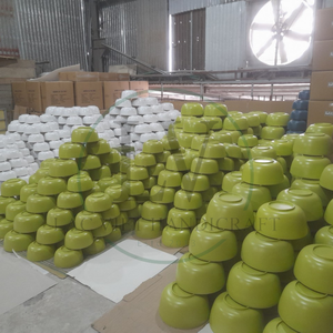 Prêt à expédier bambou filé naturel rond grand saladier bol à salade de fruits ustensiles de cuisine en bambou fabriqués au Vietnam - Product Image 5