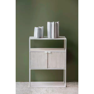 สีขาวล้างใหม่ตู้ไม้มะม่วงที่ดีที่สุดหน่วยจัดเก็บที่ทันสมัยเป็นมิตรกับสิ่งแวดล้อมอเนกประสงค์เฟอร์นิเจอร์ทำด้วยมือ - Product Image 6