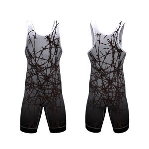 Ropa Deportiva MMA para Hombre, Personalizada con Logotipo, Sublimada, Singlets y Leggings de Spandex/Poliéster, Transpirable, de Secado Rápido, Barata, al por Mayor - Product Image 4