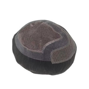 Perruque en cheveux naturels 100% humains, mono front lace, toupet, patchs, prothèse capillaire, Taz Hair BD, haute qualité - Product Image 5