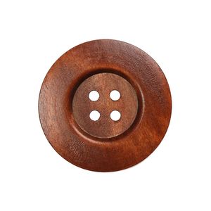 Boutons en corne de buffle de qualité supérieure, écologiques, faits à la main, à quatre trous, finition polie, artisanat naturel pour la couture - Product Image 1
