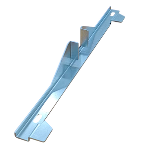 Pieza de chapa galvanizada con estampado de doblado de corte de fabricación de acero personalizado para sistemas de soporte de panel - Product Image 3