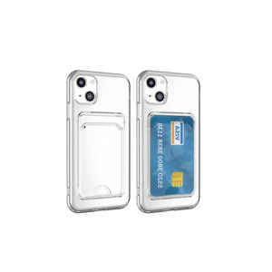 Funda Protectora de Silicona Transparente Premium para iPhone 13 11Pro XR, Carcasa Trasera Antigolpes con Función Antihuellas, Acabado Esmerilado - Product Image 1