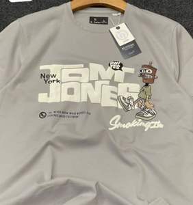 Camisetas de Hombre 100% Algodón de Punto de Secado Rápido Manga Corta Cuello Redondo Logotipo Personalizado Ropa de Gimnasio al por Mayor Estampado Deportivo - Product Image 2