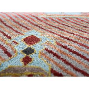 Tapis en laine et soie de bambou noué à la main Weaver Art Reserve gris et noir, motif géométrique pour usage domestique - Les-5074 - Product Image 3