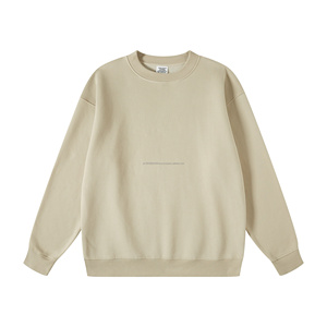 Sudadera con Capucha Extra Grande Lisa con Logotipo Personalizado, Sudadera Deportiva de Cuello Redondo para Hombre - Product Image 2