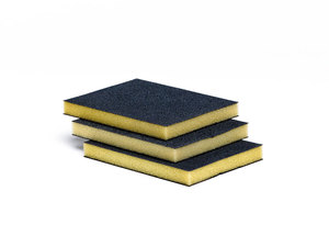Éponge abrasive plate à grain moyen 80g. (Miarco 687) - Product Image 1