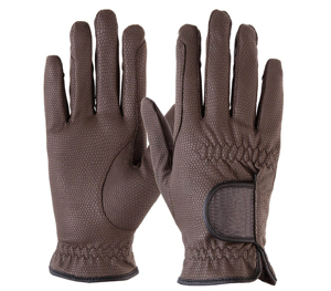 Gants d'équitation parfaits en cuir pour l'hiver et le micro tissu Gants de sport de sécurité de course équestre personnalisés de haute qualité OEM - Product Image 3