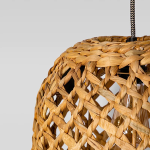 Pantalla tejida más vendida, pantallas hechas a mano, luz colgante Natural alabada, lámpara de techo decorativa para decoración del hogar - Product Image 2