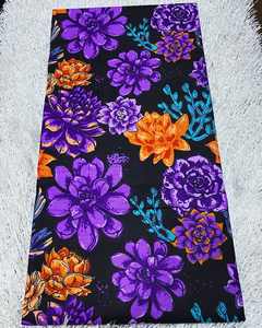 Estampado de cera Africana duradero y tela de algodón Ankara con diseños holandeses vibrantes para accesorios de moda y sastrería - Product Image 1