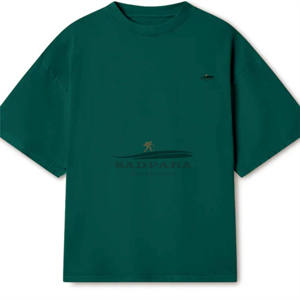 เสื้อยืดแขนสั้นคอลูกเรือออกกำลังกายฟิตเนสยิมผ้าฝ้ายสแปนเด็กซ์ซับเหงื่อออกแบบได้ตามต้องการ - Product Image 4