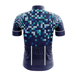 Conjunto de Jersey de Ciclismo Deportivo Transpirable Unisex de Talla Grande Personalizado con Pantalones Cortos con Tirantes, Kit de Camiseta, Tela de Spandex/Poliéster, Diseños OEM - Product Image 3