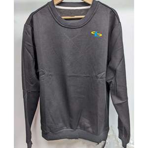 เสื้อสเวตเชิ้ตเด็กคอกลมสำหรับฤดูหนาว ผ้าฝ้าย 100% สีพื้นเรียบ ย้อมสีแบบธรรมดา ผ้าฟลีซ ระบายอากาศได้ดี แห้งเร็ว - Product Image 5