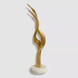 Elegant Design Summer And Home Decor Table Top <b>Ornament</b> On Marble Base And Irregular Shaped - Product Image 5