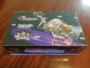 MAGIC THE GATHERING - Caja de Sobres de Juego FOUNDATIONS, Nueva, Sellada de Fábrica, MTG - Product Image 1