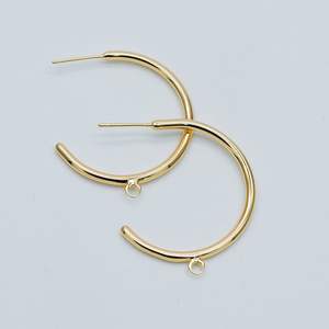 ชุดต่างหูทองเหลืองแฟชั่นชิ้นโบราณสำหรับผู้หญิง,ต่างหูทองชุบงานแต่งงานแฟชั่นปรับแต่งขนาด - Product Image 5