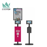 LSF05-C 7-13 "sol de salon en aluminium VESA pour support de tablette antivol kiosque de vente au détail pour support d'iPad support de tablette antivol POS