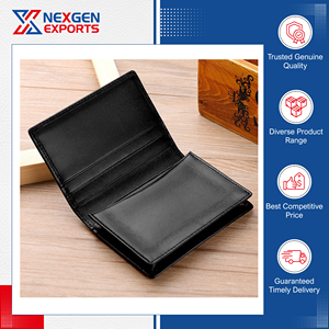 Tarjetero de Cuero Genuino de Lujo, Fabricación con Experiencia, Calidad Auténtica, Cierre de Clip, Empaque Personalizado - Product Image 5