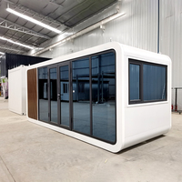 Maison flottante modulaire de luxe, maison flottante préfabriquée, structure en acier durable, design personnalisé, assemblage rapide, fourniture d'usine
