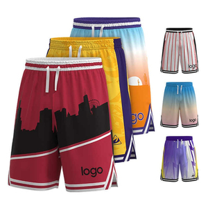 Pantalones cortos de baloncesto de malla personalizados de secado rápido para hombre al por mayor - Product Image 6