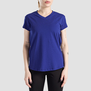 Mujeres Casual Algodón Camisetas Proveedores Elegante Moda Tops Fabricantes Vendedores de moda Venta al por mayor Fabricantes de ropa ODM - Product Image 4