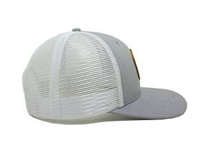 Casquette de camionneur personnalisée en gros, profil bas, patch en cuir, design sur mesure, faible MOQ, usine en Indonésie - Product Image 5