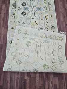 พรมขนสัตว์ทำด้วยมือหรูหราทันสมัยผ้านิ่มผูกปมมือปรับแต่งได้ขนาด5x8 12X14นามธรรมสำหรับบ้านสำนักงานโรงแรมสีสดใส - Product Image 6