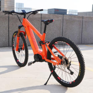 Vélo électrique d'<span class=keywords><strong>enduro</strong></span> 19 ''FOX à suspension en carbone 29 Zoll Bicicletta Eletrica 1000W Vélo de montagne électrique Fox Bicicleta - Product Image 6