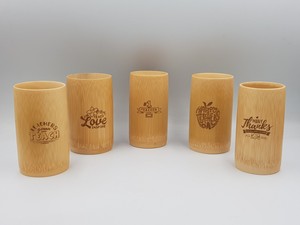 Meilleure vente, tasse en bambou naturel réutilisable personnalisé, maison hôtel Restaurant Bar, tasse à thé en bois tasse à café tasse à vin - Product Image 6