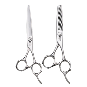Kéo cắt tóc chuyên nghiệp cao cấp 6 7 inch, thép không gỉ 440C, kéo tỉa tóc kiểu gạc, kéo cắt tóc cho thợ cắt tóc - Product Image 2