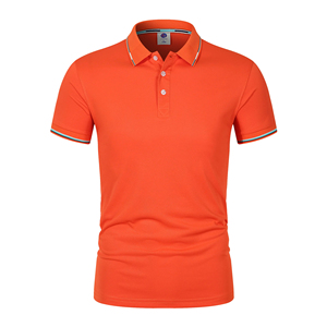 2025 Summer Men's Short-sleeved T-shirt Casual <b>Business</b> Fashion Loose Lapel Embroidered POLO Shirt Breathable Men's Shirt - Product Image 3