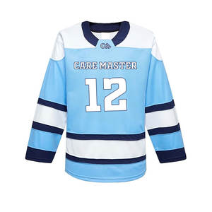 Jersey de práctica en blanco del color del equipo de la liga de hockey sobre hielo de alta calidad al por mayor en estilo único y la mejor calidad - Product Image 2