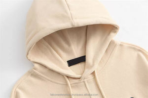 New Fashion Large Light <b>Hoodies</b> <b>Men</b> Custom Logo Simple Casual Stylish Blank Beige <b>White</b> Jumpers <b>Hoodies</b> T Shirt for <b>Men</b> - Product Image 5
