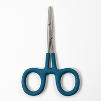 Pince de pêche à la mouche Lamron LI-FF-04 en acier inoxydable avec grandes boucles, outil de nettoyage des hameçons – Conception durable