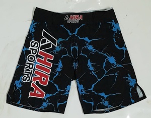 2024 pantalones cortos de boxeo de diseño personalizado Premium Unisex ropa deportiva totalmente personalizable para artes marciales de hombres - Product Image 1