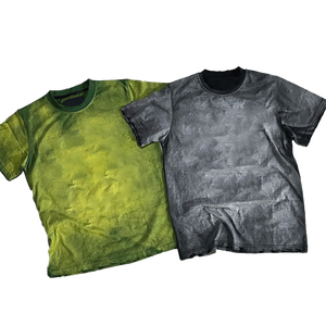 เสื้อยืดแนวสตรีทโอเวอร์ไซส์สำหรับบุรุษแนวสตรีท3D แนววินเทจเป็นมิตรกับสิ่งแวดล้อมแห้งเร็ว - Product Image 1