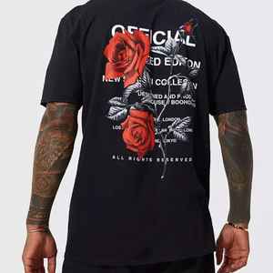 Personnalisé Plus Size Hommes Drop Shoulder 100% Épais T-shirt Épais Poids Lourd Oem Boxy Blanc Poids Lourd Coton T-shirt Surdimensionné - Product Image 2