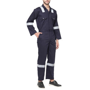 Uniformes de Seguridad de Algodón Transpirable de Alta Visibilidad con Cuello Camisero, Ropa de Trabajo Industrial, Conjunto de Uniforme de Construcción, Más Vendidos - Product Image 2