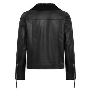 Chaqueta de Cuero para Hombre de Invierno, Color Personalizado, 100% Cuero, Corte Entallado, Cuello Alto, Logotipo Frontal, Transpirable e Impermeable - Product Image 2